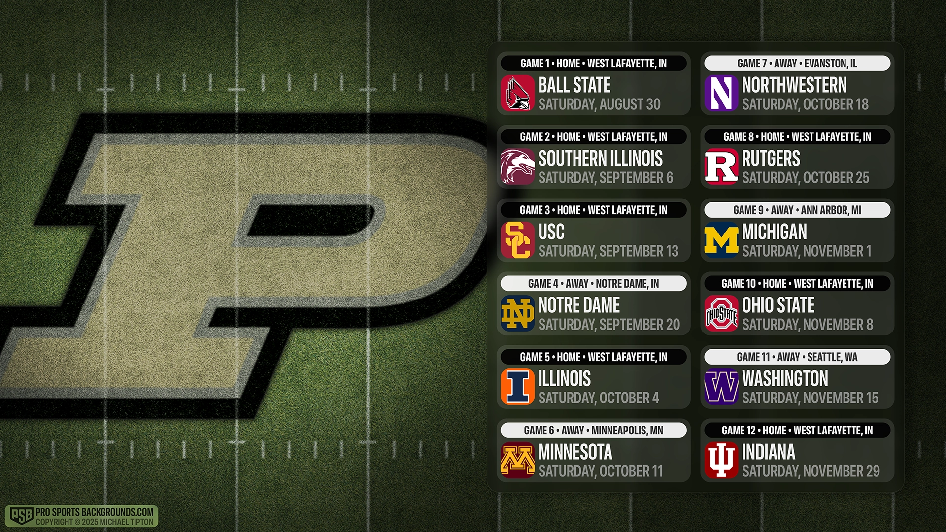 Purdue Boilermakers wallpaper schedule desktop college football PSB placeholder thumb webp