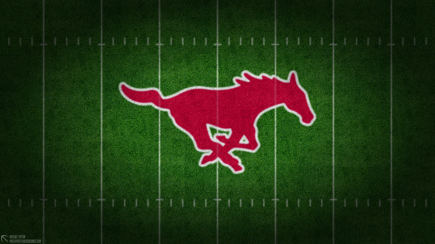 SMU Mustangs wallpaper logo desktop NCAA 2024 thumb