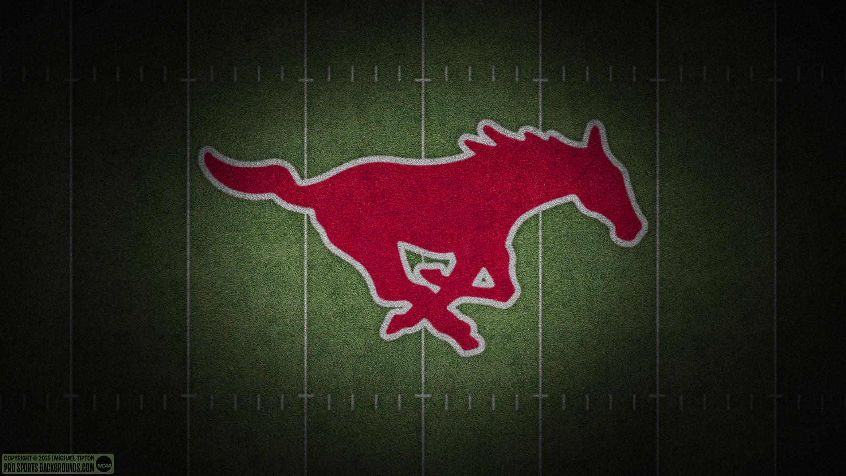 SMU Mustangs wallpaper logo desktop college football 2025 thumb