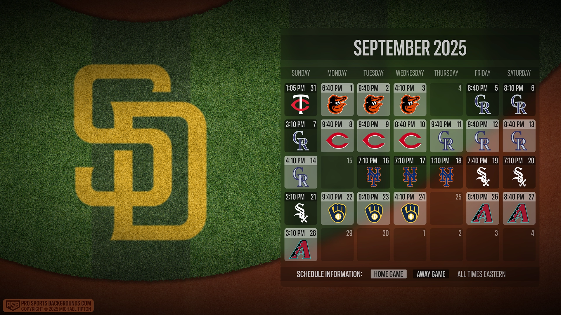 San Diego Padres wallpaper schedule desktop ET MLB PSB placeholder thumb webp