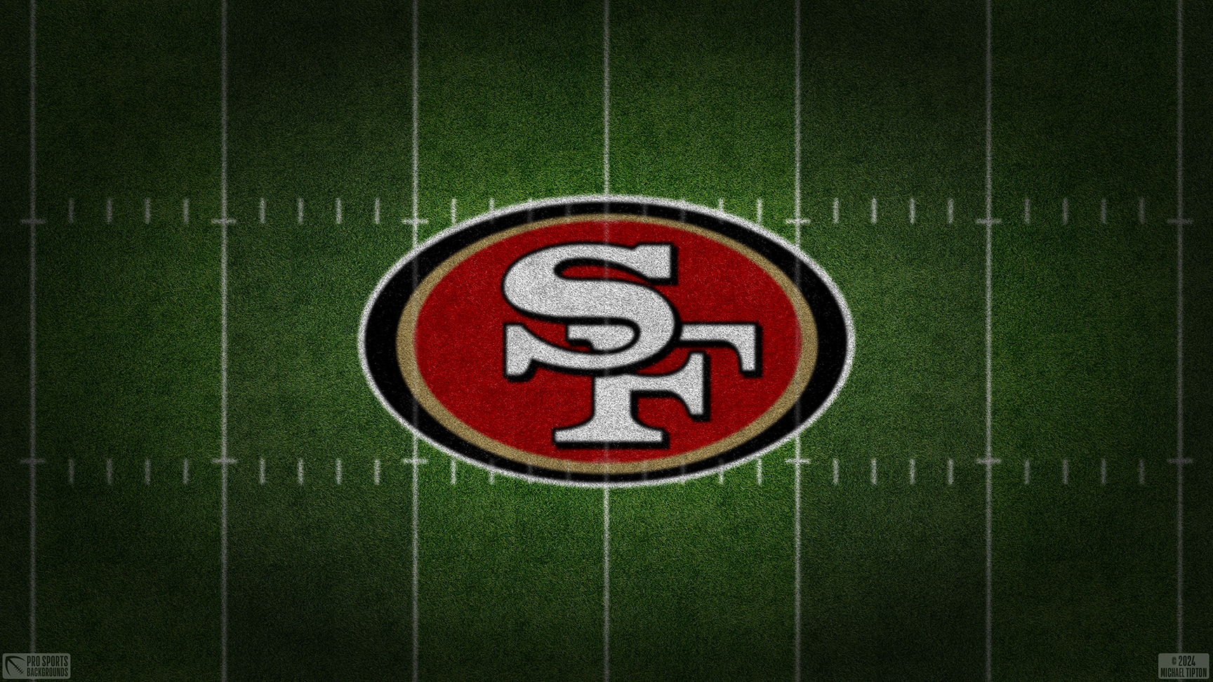 San Francisco 49ers wallpaper logo desktop NFL 2024 season thumb
