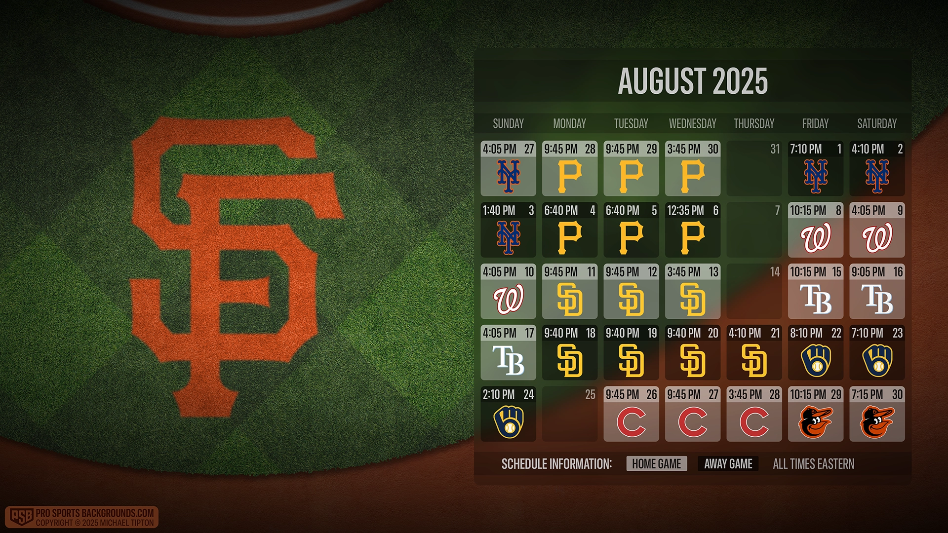 San Francisco Giants wallpaper schedule desktop ET MLB PSB placeholder thumb webp