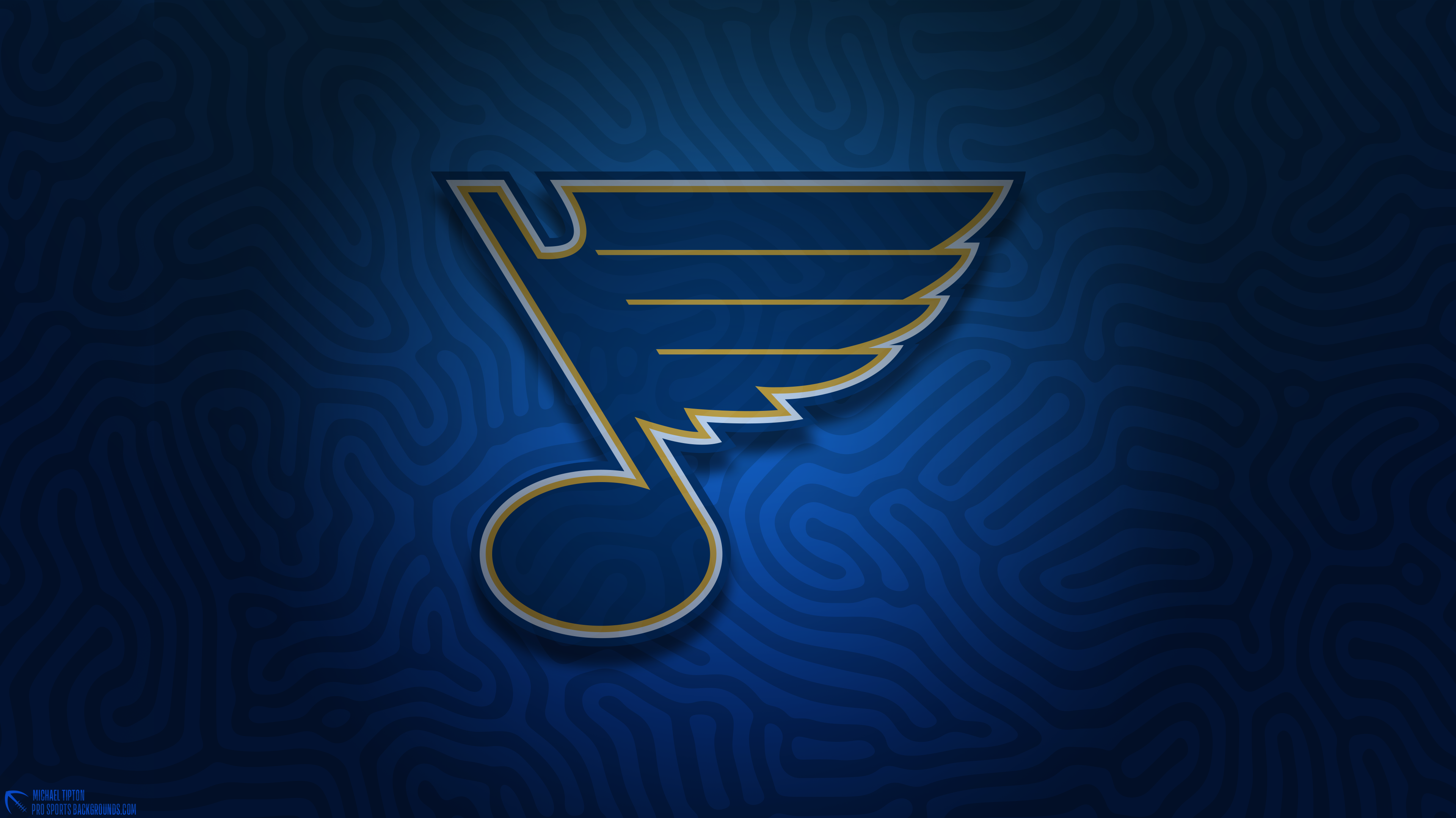 St. Louis Blues - You need a new background for the