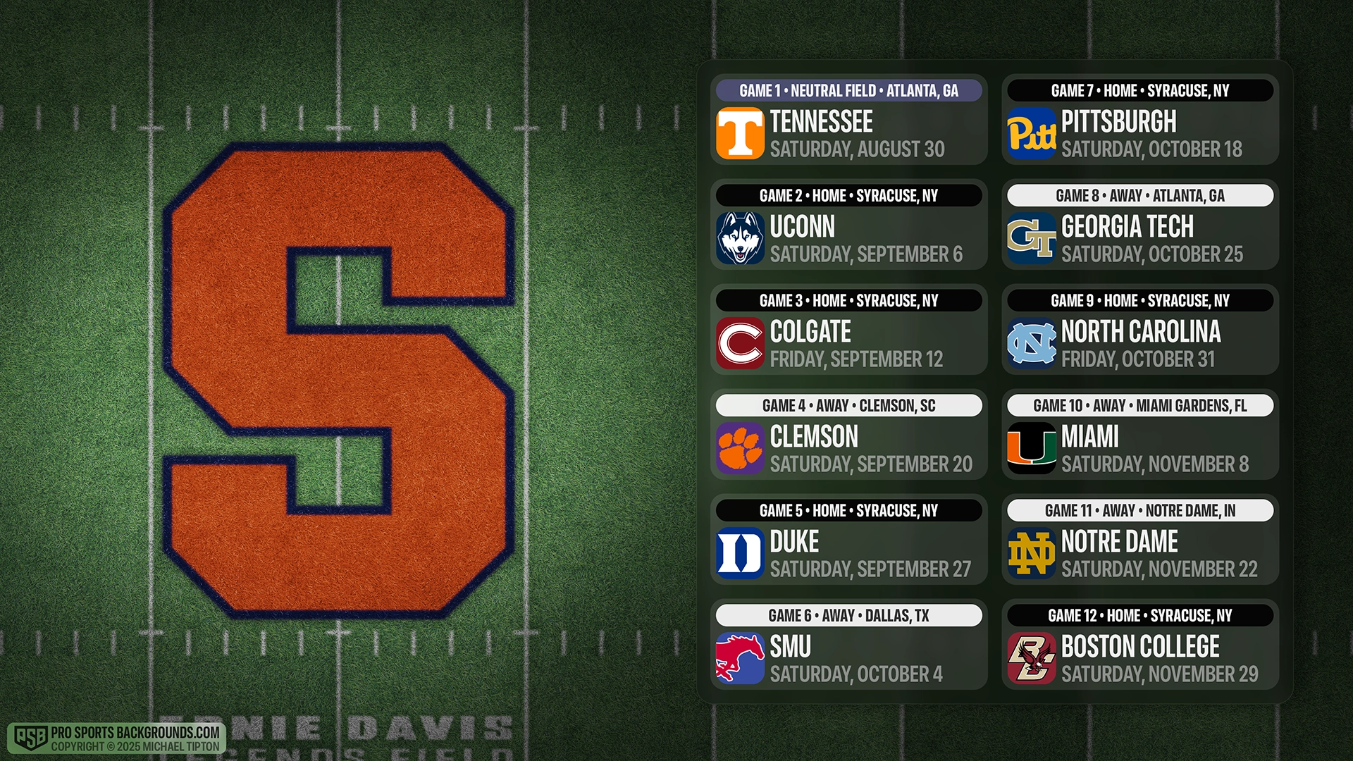 Syracuse Orange wallpaper schedule desktop college football PSB placeholder thumb webp
