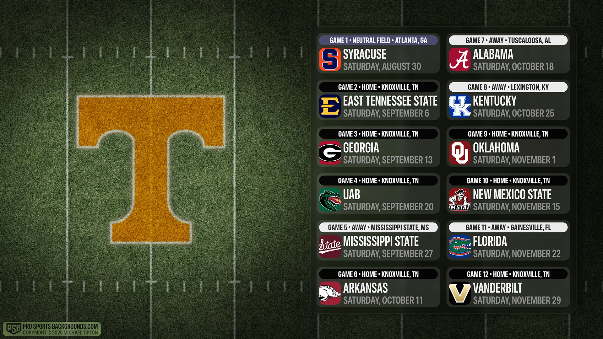 Tennessee Volunteers wallpaper schedule desktop college football PSB placeholder thumb webp