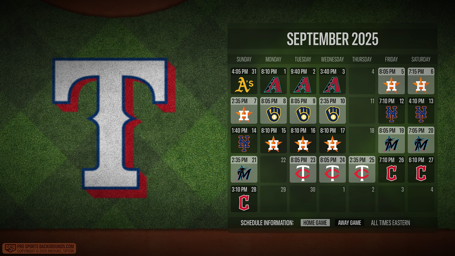 Texas Rangers wallpaper schedule desktop ET MLB PSB placeholder thumb webp