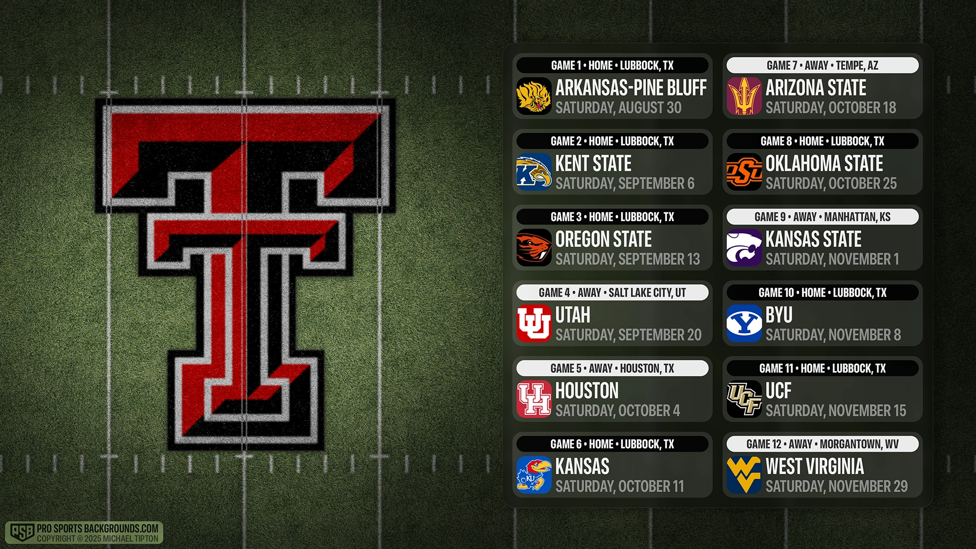 Texas Tech Red Raiders wallpaper schedule desktop college football PSB placeholder thumb webp