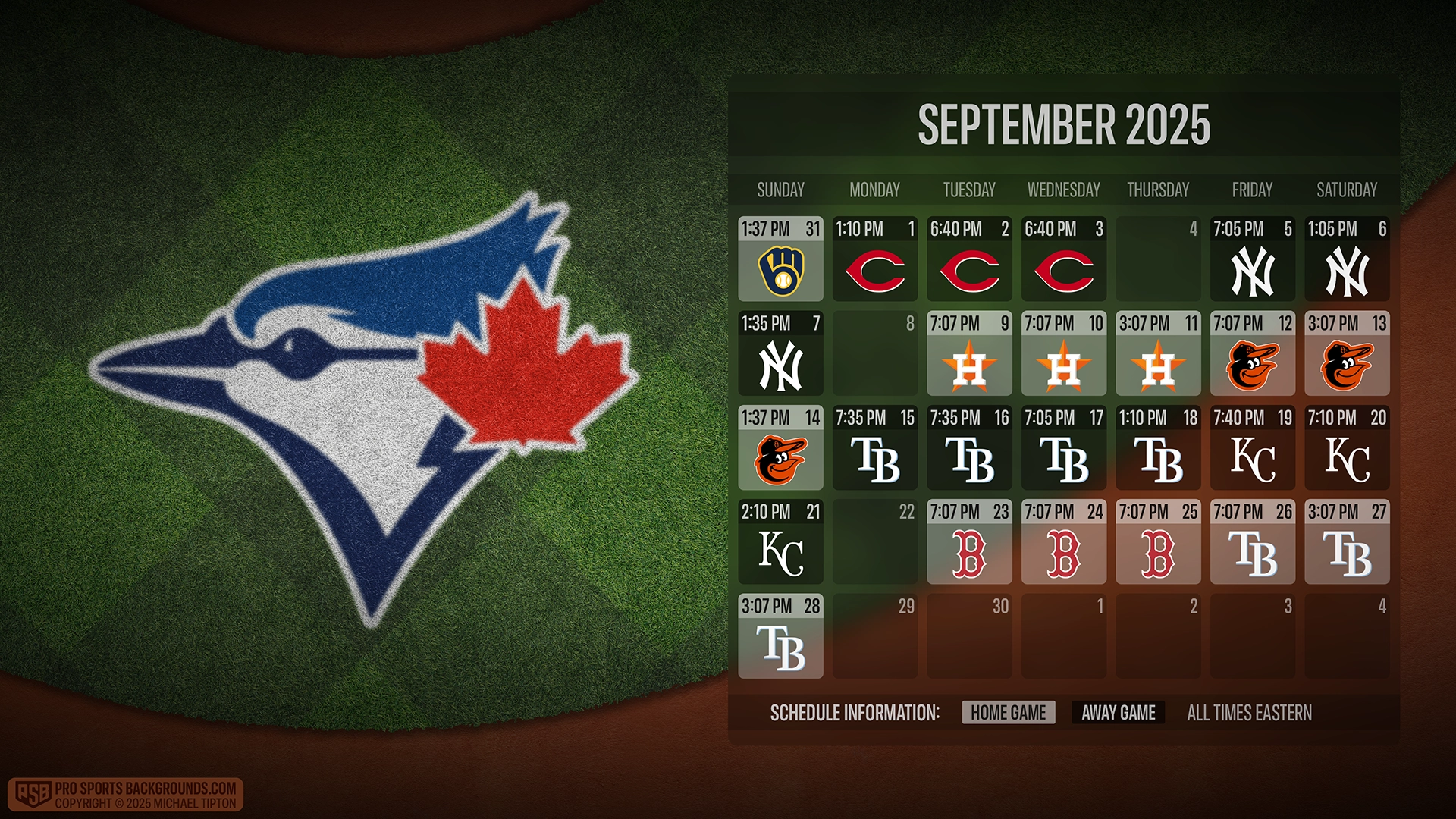 Toronto Blue Jays wallpaper schedule desktop ET MLB PSB placeholder thumb webp