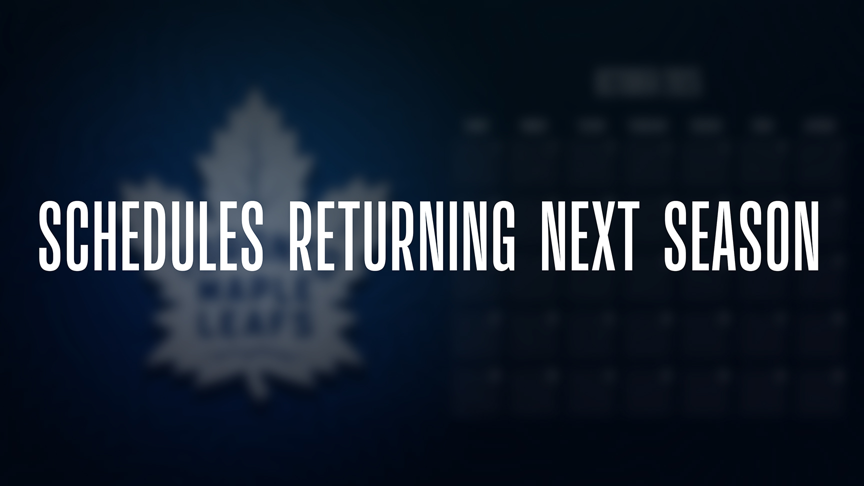Toronto Maple Leafs wallpaper schedule desktop ET NHL placeholder thumb