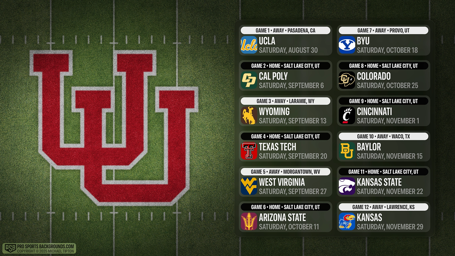Utah Utes wallpaper schedule desktop college football PSB placeholder thumb webp
