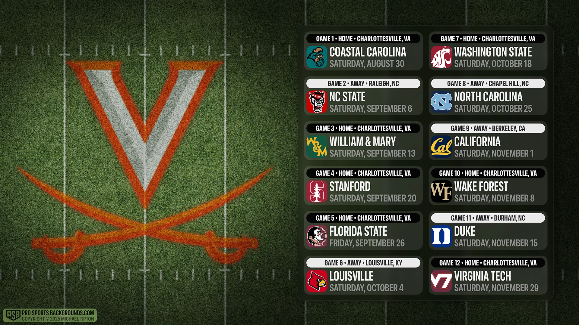 Virginia Cavaliers wallpaper schedule desktop college football PSB placeholder thumb webp