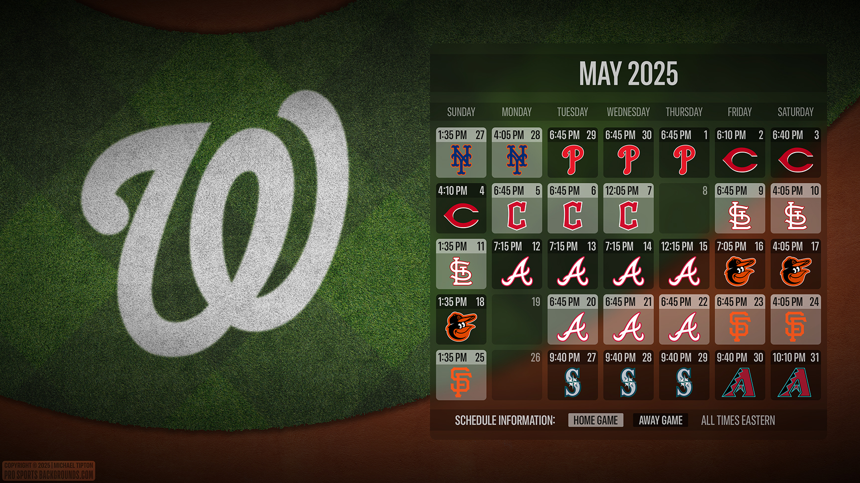 Washington Nationals wallpaper schedule desktop ET MLB placeholder thumb