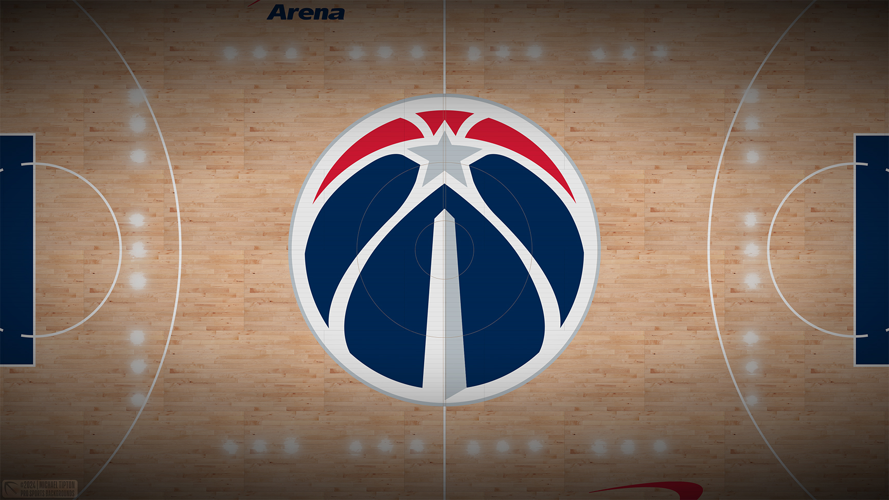 Washington Wizards wallpaper logo desktop NBA 2024 2025 thumb