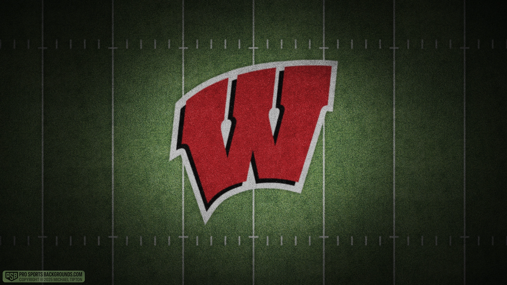 Wisconsin Badgers wallpaper logo desktop college football 2025 season webp downsized